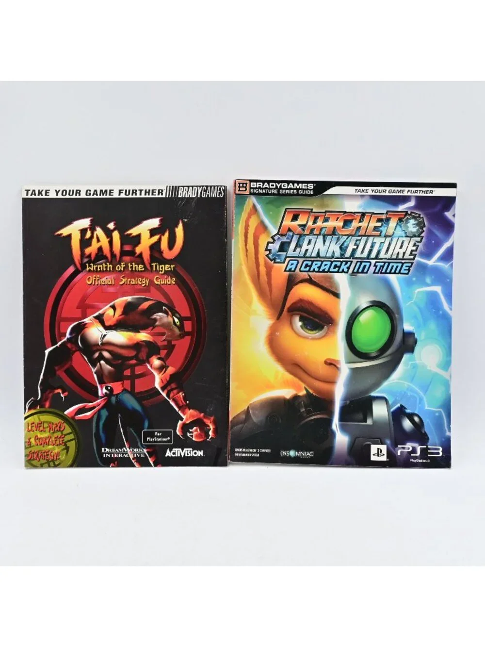 Tai-Fu Wrath Of The Tiger And Ratchet & Clank A Crack In Time Strategy Guides